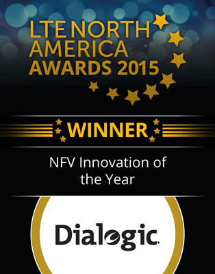 Dialogic wins LTE North America NFV Award